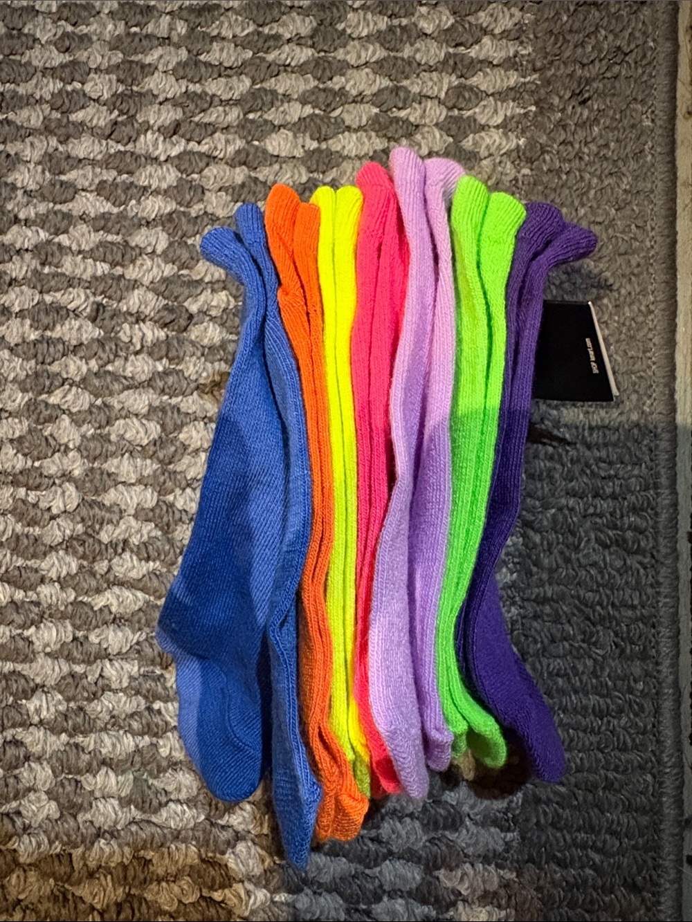 Women’s Bright Multi-Color Low-Cut Socks - Pack of 7